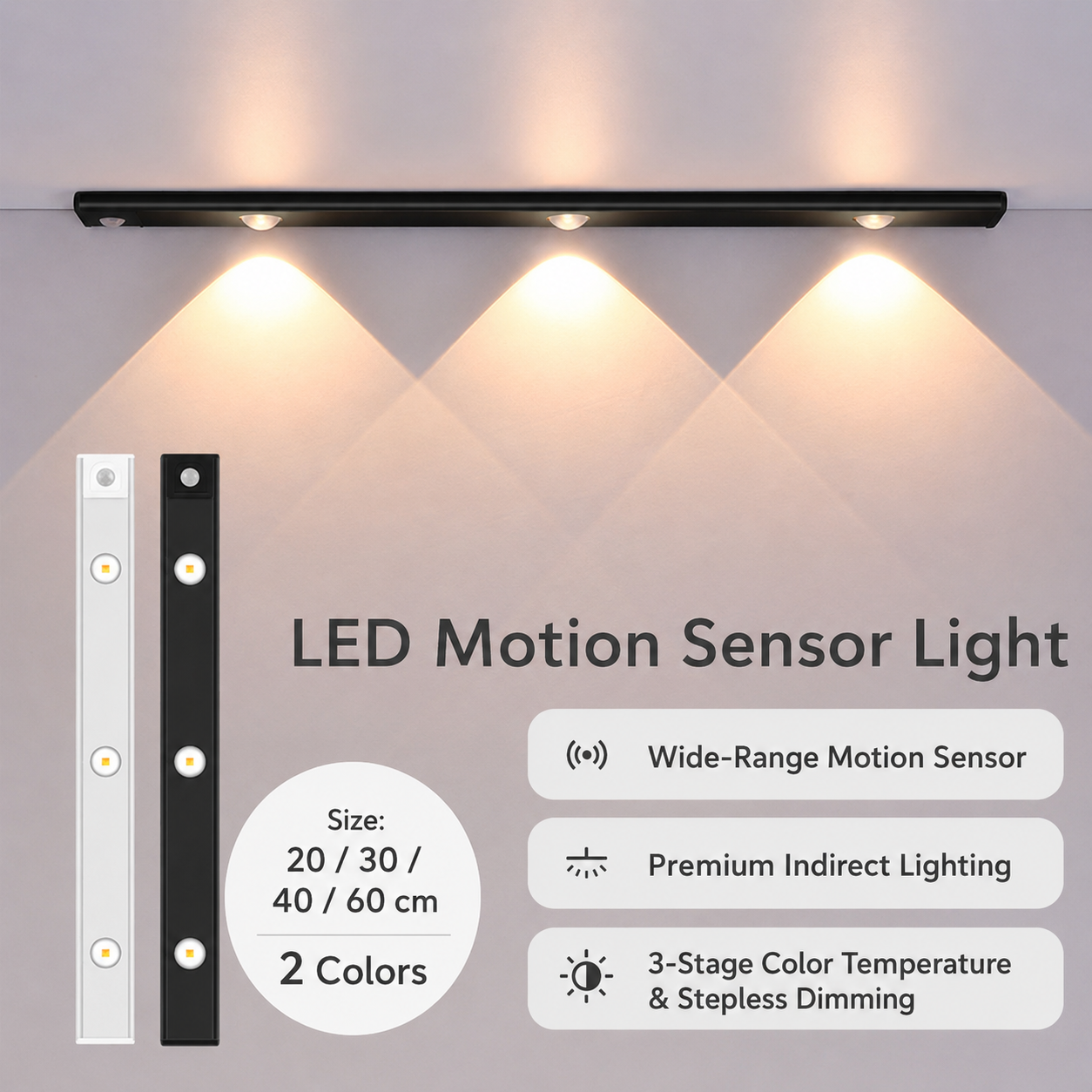 Motion Sensor LED Light